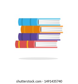 Book in flat style icon vector