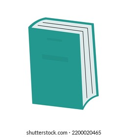 Book. Flat style. Vector illustration 