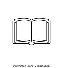 Book flat vector icon design isolated on white background
