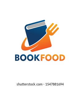 Book Food Logo Template Design