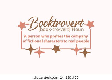 Book Funny Quote EPS T shirt Design
