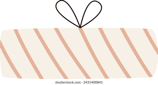 Regalo Del Libro En La Ilustración Del Vector De La Cubierta