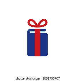 Book Gift Logo Icon Design