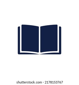 book glyph icon design vector image