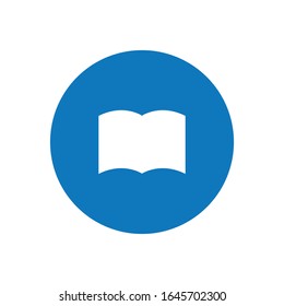 book glyph vector icon - ui icon vector