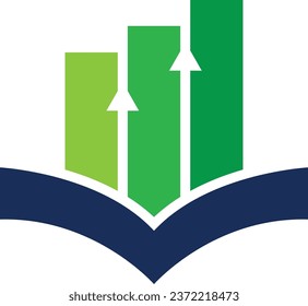 book with graphic for accounting