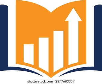 book with graphic for accounting