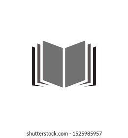 Book graphic design template vector isolated illustration