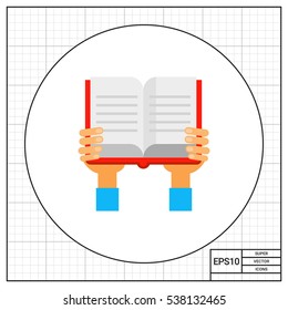 Book in Hands Icon