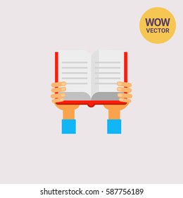 Book in Hands Icon