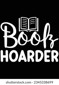 Diseño de arte vectorial del portador de libros, archivo eps. archivo de diseño para camiseta. SVG, archivo de diseño de corte EPS