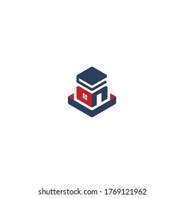Book Home Realty Abstract Creative Business Logo