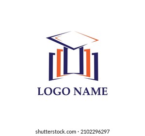 book and house logo design vector, modern logo creative logo inspiration