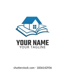 logotipo del libro y de la casa. estudio a construir. 