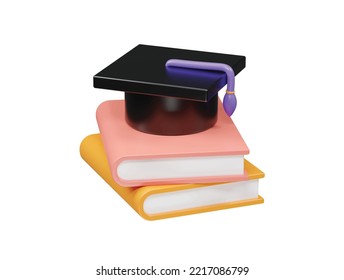 Book icon 3d render illustration