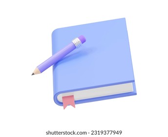 Abbildung 3D des Buchsymbols