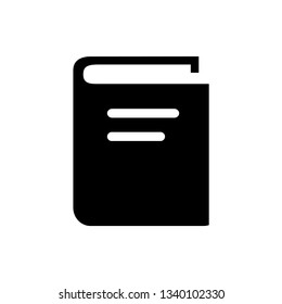 book icon black and white