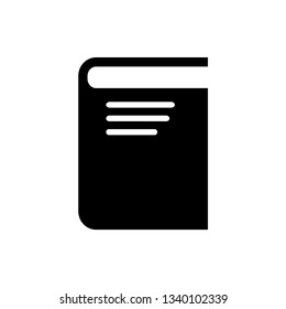 book icon black and white