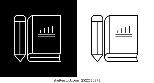 Book icon. Business icon. Online business. Black icon. Silhouette icon