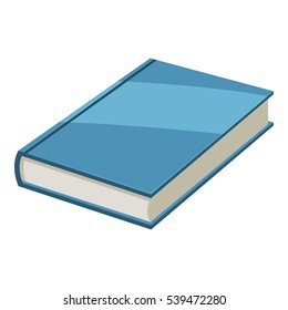 Book icon. Cartoon illustration of book vector icon for web design