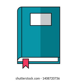 book icon cartoon isolated vector illustration graphic design