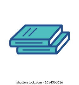book icon collection, trendy style