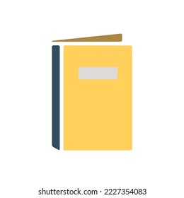 book icon of color style design vector template