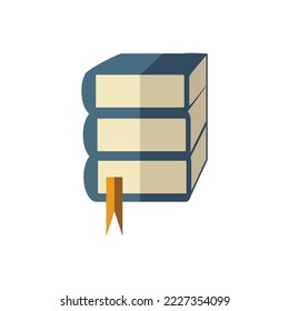 book icon of color style design vector template