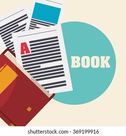 Book icon design 