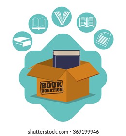 Book icon design 