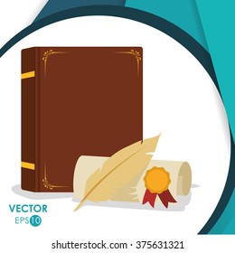Book icon design 