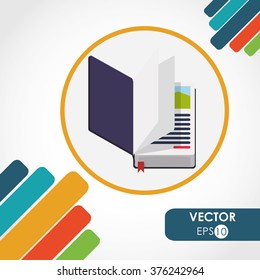 Book icon design 