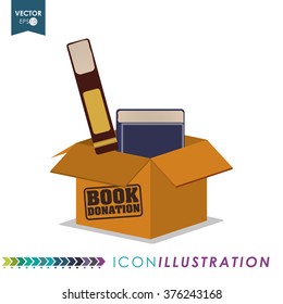 Book icon design 