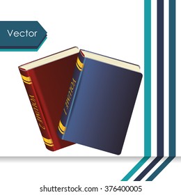 Book icon design 