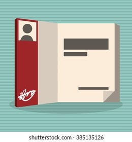 Book icon design 