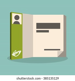 Book icon design 