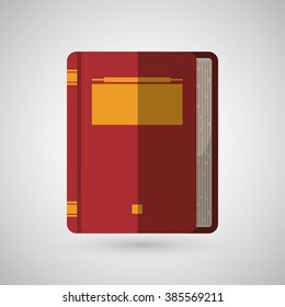 Book icon design 
