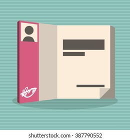 Book icon design 
