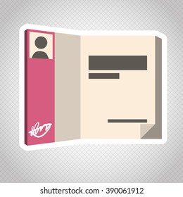 Book icon design 