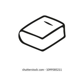 book icon design illustration,hand drawn style design, designed for web and app