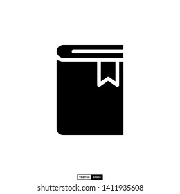 Book icon, design inspiration vector template for education web design or mobile app