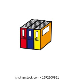 Book icon design template EPS 10