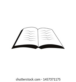 book icon design template vector