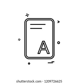 Book icon design vector