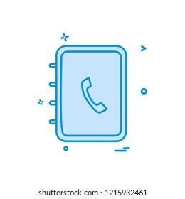 Book icon design vector