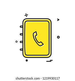 Book icon design vector
