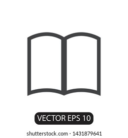 Book icon design, vector eps10
