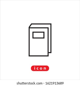 Book Icon Design Vector ESP10