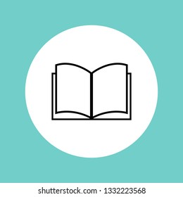Book icon design - vector illustration.