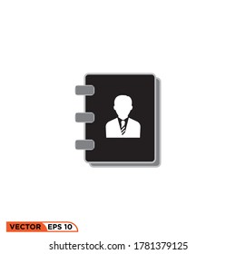ilustración vectorial de diseño de icono de libro